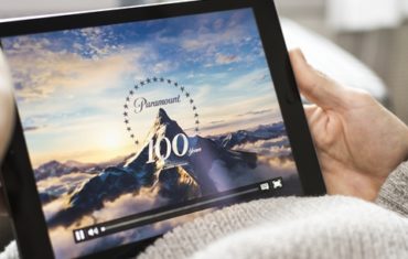 watching movies on a tablet