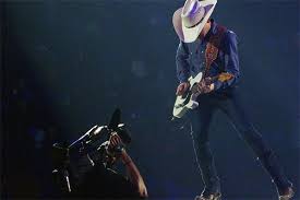 musician playing guitar