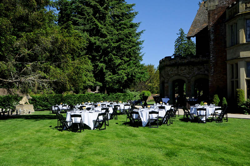 corporate retreat setting